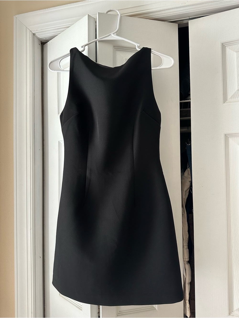 Meshki Angela Suiting Mini Dress - Black